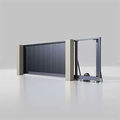 Подробнее Въездные ворота цвета «Антрацит»