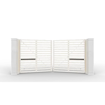 Распашные ворота ALUTECH Prestige Распашные ворота ALUTECH Prestige