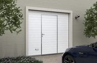 Гаражные ворота с калиткой серии Trend Гаражные ворота с калиткой серии Trend