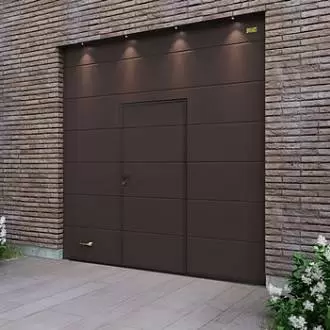 Гаражные ворота с калиткой серии Prestige Гаражные ворота с калиткой серии Prestige