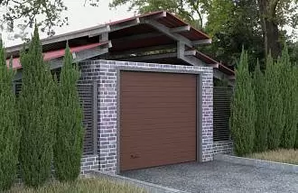 Подъемные ворота для навеса серии Trend Подъемные ворота для навеса серии Trend